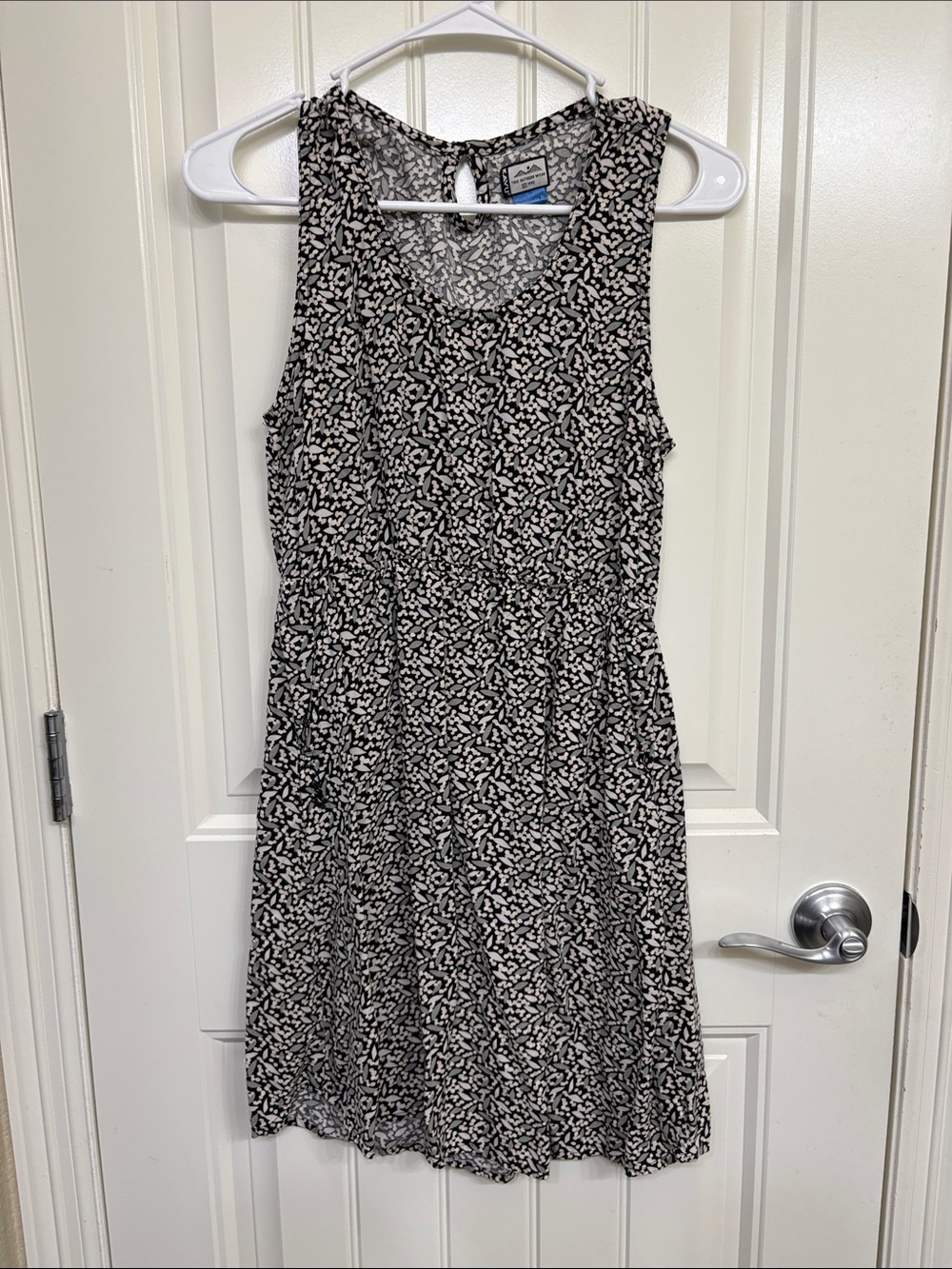 Kavu Simone Black and White Printed Midi Dress Summer